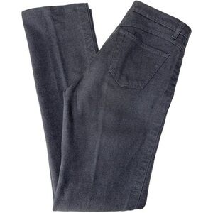 Leggiadro Women’s Size 4 Dark Gray Brushed Cotton Blend Flannel Trousers Pants
